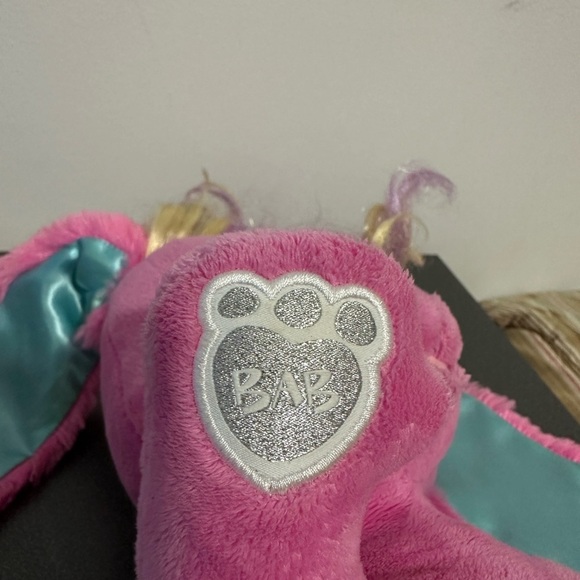 BAB Build A Bear Honey Girl HG Risa Pink Rock Star Bunny Rabbit Plush 20" - Picture 8 of 8